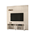 Composição Piso-Teto Prestige - Ref. 768136 - Calacata/Off White - Madetec - Imagem 2