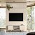 Composição Piso-Teto Panorama - Ref. 765136 - Calacata/Off White - Madetec - Imagem 1