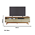 Rack Selene - Ref. 512149 - Cumaru/Opala - Madetec - Imagem 3
