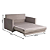 Sofa Cama Courie 148cm - Rincão Estofados - Imagem 5