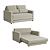 Sofa Cama Courie 148cm - Rincão Estofados - Imagem 4