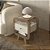 Mesa de Apoio Theo - Cinamomo/Off White - Artely - Imagem 1