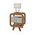 Mesa de Apoio Theo - Cinamomo/Off White - Artely - Imagem 2