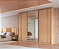 Roupeiro 03 Portas Duque New 100% MDF - Angelin - Moveis Castro - Imagem 1