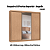 Roupeiro 03 Portas Imperial New 100% MDF - 0924M - Angelin - Moveis Castro - Imagem 3