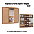 Roupeiro 03 Portas Imperial New 100% MDF - 0924M - Angelin - Moveis Castro - Imagem 2