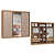Roupeiro 03 Portas Imperial New 100% MDF - 0924M - Angelin/Duna - Moveis Castro - Imagem 3
