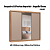 Roupeiro 03 Portas Imperial New 100% MDF - 0924M - Angelin/Duna - Moveis Castro - Imagem 2