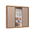 Roupeiro 03 Portas Imperial New 100% MDF - 0924M - Angelin/Duna - Moveis Castro - Imagem 4