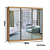 Roupeiro 03 Portas Espelho Imperial New 100% MDF - 09243E - Angelin - Moveis Castro - Imagem 7