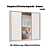 Roupeiro 03 Portas Imperial New 100% MDF - 0924M - Branco - Moveis Castro - Imagem 2