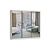 Roupeiro 03 Portas Espelho Imperial New 100% MDF - 0924M3E - Branco - Moveis Castro - Imagem 3