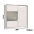 Roupeiro 02 Portas 100% MDF Coliseu - 0922M1E - Branco - Moveis Castro - Imagem 8
