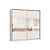 Roupeiro 02 Portas 100% MDF Coliseu - 0922M2E - Branco - Moveis Castro - Imagem 5