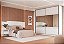 Roupeiro 02 Portas 100% MDF Coliseu - 0922M2E - Branco - Moveis Castro - Imagem 1