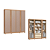Roupeiro 04 Portas Jasper 100% MDF - 3270M - Angelin/Duna - Moveis Castro - Imagem 2