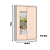 Roupeiro 02 Portas de Correr Rubi c/ Espelho P - 3927A - Branco/Blush - Moveis Castro - Imagem 7