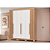 Roupeiro 06 Portas Verona - 3220A - Angelin/Branco - Moveis Castro - Imagem 2