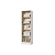 Multiuso 02 Portas Briz - 2315A - Branco - Moveis Castro - Imagem 4