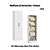 Multiuso 02 Portas Briz - 2315A - Branco - Moveis Castro - Imagem 2