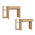 Mesa Escrivaninha Office Pixel - 4034A - Angelin - Moveis Castro - Imagem 5