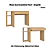 Mesa Escrivaninha Office Pixel - 4034A - Angelin - Moveis Castro - Imagem 2
