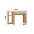 Mesa Escrivaninha Office Pixel - 4034A - Angelin - Moveis Castro - Imagem 8