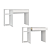 Mesa Escrivaninha Office Pixel - 4034A - Branco - Moveis Castro - Imagem 5