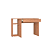 Mesa Escrivaninha Office Pixel - 4034A - Cedro - Moveis Castro - Imagem 2