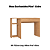 Mesa Escrivaninha Office Pixel - 4034A - Cedro - Moveis Castro - Imagem 3