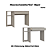 Mesa Escrivaninha Office Pixel - 4034A - Niquel - Moveis Castro - Imagem 2