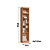 Modulo Nicho Decorativo - 3901A - Cedro - Linha Infinity - Moveis Castro - Imagem 5