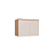 Módulo Aéreo 02 Portas Elegance - 4254A - Angelin/Blanc - Móveis Castro - Imagem 5