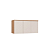 Módulo Aéreo 03 Portas Elegance - 4255A - Angelin/Blanc - Móveis Castro - Imagem 5