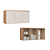 Módulo Aéreo 03 Portas Elegance - 4255A - Angelin/Blanc - Móveis Castro - Imagem 4