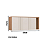 Módulo Aéreo 03 Portas Canelado Elegance - 4256A - Angelin/Blanc - Móveis Castro - Imagem 8