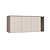 Módulo Aéreo 03 Portas Elegance - 4256A - Niquel/Blanc - Móveis Castro - Imagem 2