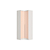 Módulo Canto Reto 02 Portas - Linha Infinity - 3908A - Branco/Blush - Móveis Castro - Imagem 5