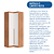 Módulo Canto Reto 02 Portas - Linha Infinity - 3908A - Cedro/Branco - Móveis Castro - Imagem 3