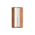 Módulo Canto Reto 02 Portas - Linha Infinity - 3908A - Cedro/Branco - Móveis Castro - Imagem 5