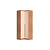 Módulo Canto Reto 02 Portas - Linha Infinity - 3908A - Cedro/Blush - Móveis Castro - Imagem 5