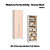 Módulo 02 Portas Infinity - 3920A2 - Branco/Blush - Móveis Castro - Imagem 1