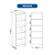 Módulo 02 Portas com Espelho Infinity - 3920A2 - Branco/Pistache - Móveis Castro - Imagem 7