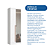 Módulo 02 Portas com Espelho Infinity - 3920A3 - Branco - Móveis Castro - Imagem 3