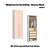 Módulo 02 Portas Infinity - 3920A3 - Branco/Blush - Móveis Castro - Imagem 1