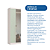 Módulo 02 Portas com Espelho Infinity - 3920A3 - Branco/Pistache - Móveis Castro - Imagem 3