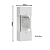 Conjunto Módulo Portas e Cabideiro - 6315M - Branco - Linha Smart Tube - Móveis  Castro - Imagem 2