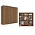 Roupeiro 06 Portas Coimbra - 165244 - Jatoba - Santos Andira - Imagem 2