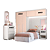 Dormitório Modulado 04 pçs - Linha Infinity - Moveis Castro - Imagem 12