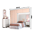 Dormitório Modulado 04 pçs - Linha Infinity - Moveis Castro - Imagem 13